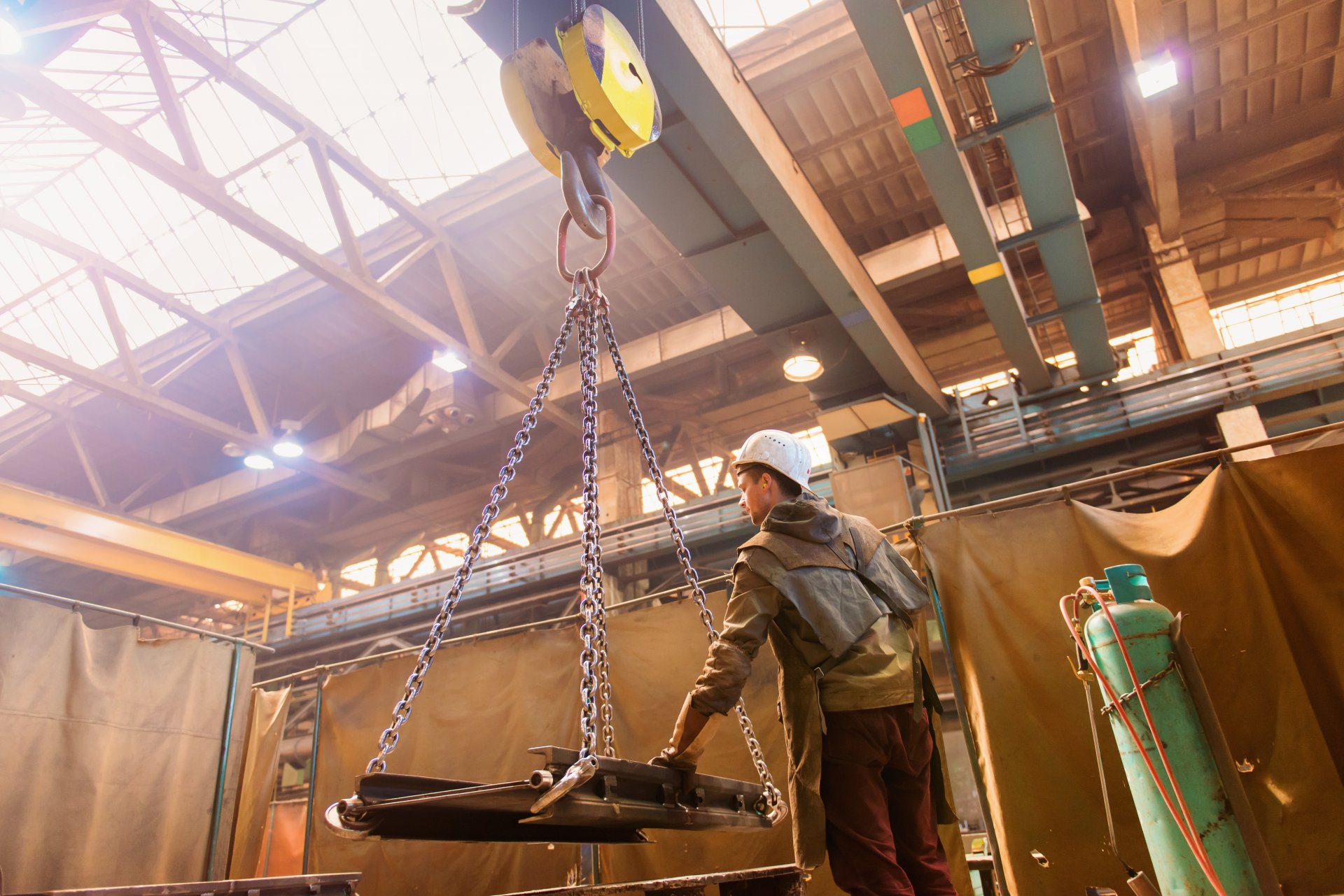 Bâche de protection de chantier sur mesure, Bâches industrielles